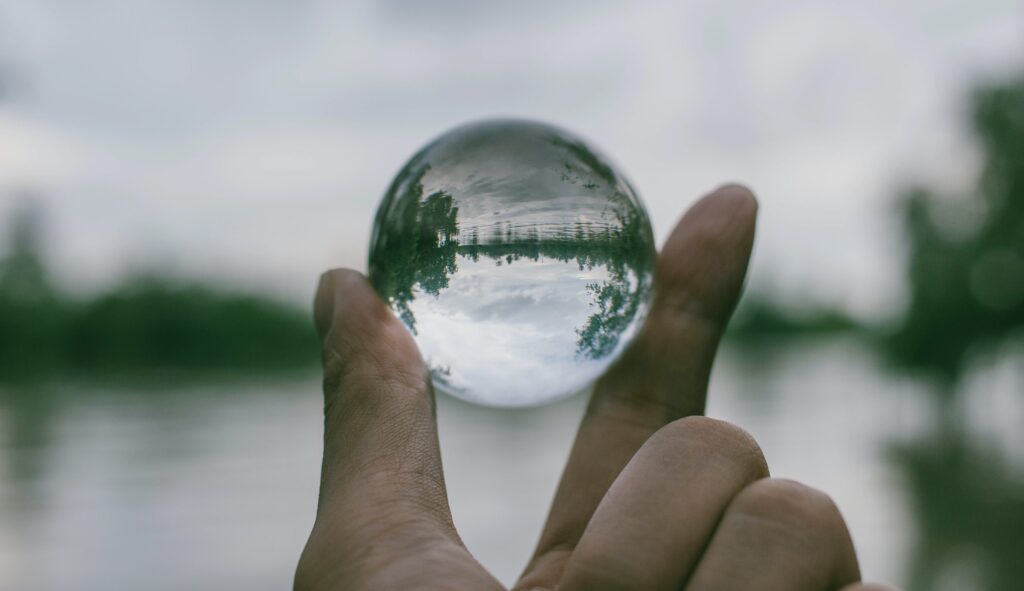 Clarity photographic reflective ball