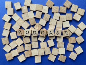 podcast scrabble letters